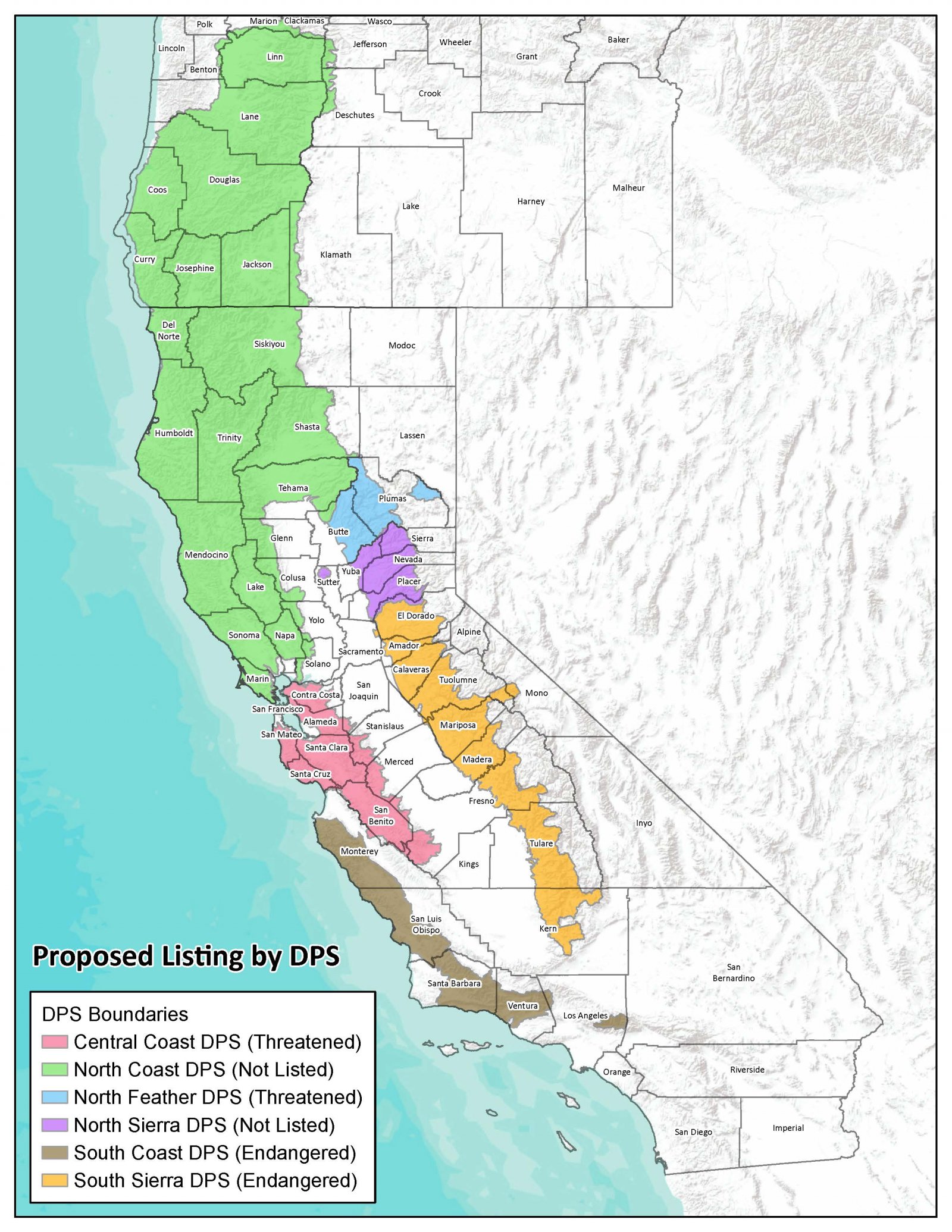 USFWS Proposes Foothill Yellow-legged Frog for Listing Under the ...