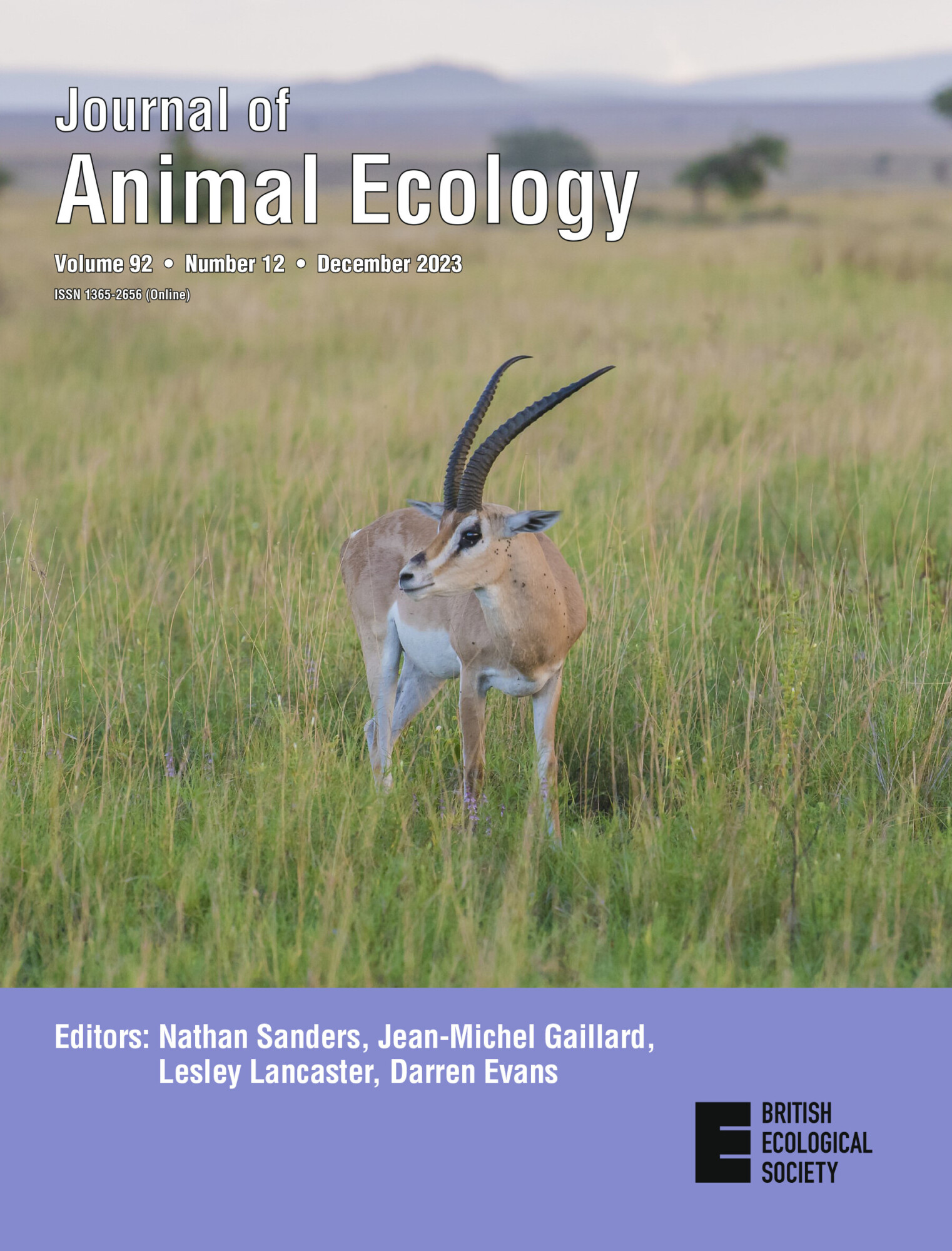 Sean MacDonald Co-Authors New Article in the Journal of Animal Ecology ...